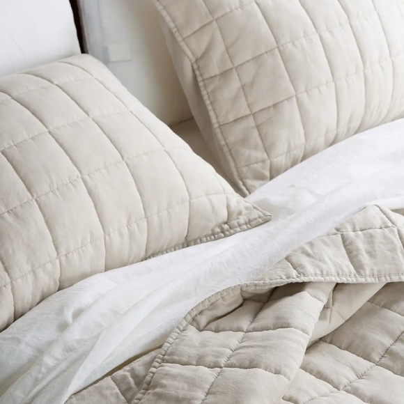 Quince European Quilted Sham Set *brand new* - Picture 3 of 5